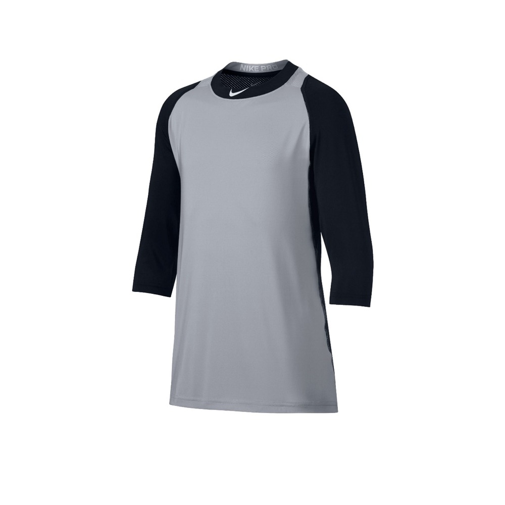 Nike Boys' Pro Cool Reglan ¾-Sleeve
Baseball Shirt